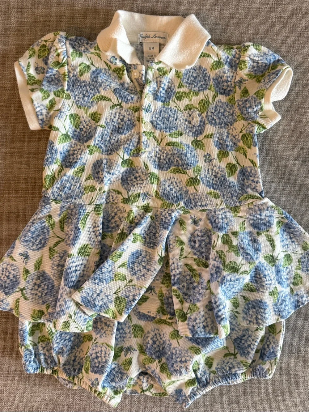 Ralph Lauren | Hydrangea Romper sz 12M